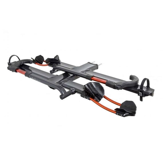KUAT NV 2.0 Add-On 2in Gray Metallic/Orange 2 Bike Rack (NA22G)