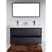 Kube Bath Bliss 59-inch Double Sink Bathroom Vanity