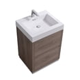 thumbnail image 1 of Bliss 24" Butternut Free Standing Modern Bathroom Vanity, 1 of 3