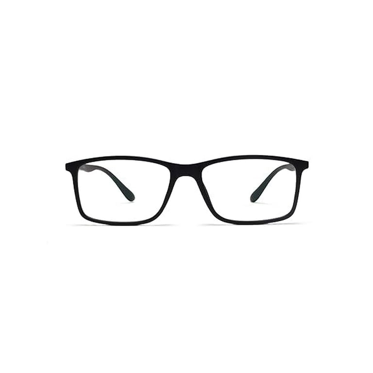 Kuber Industries Computer Glasses Square Blue Cut Glasses Eye Protection Glasses Reading Glasses Uv Protection Glasses Blue Light Filter Glasses Zero Power Gl Walmart