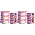 thumbnail image 1 of Kuber Industries Flower Printed Non Woven 6 Pieces Saree Cover and 6 Pieces Underbed Storage Bag, 1 of 6