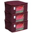 thumbnail image 1 of Kuber Industries Non Woven Saree Cover Set, 1 of 5