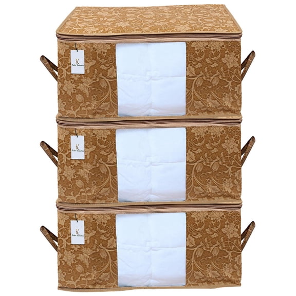 Kuber Industries Underbed Rectangular Non Woven Storage Bag