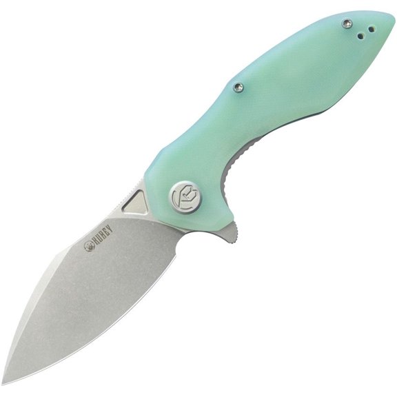Kubey Noble Linerlock Jade SW 14C28N G10