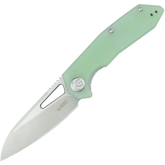 Kubey Vagrant Linerlock Jade 14C28N G10