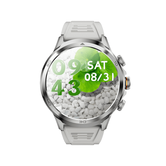 Kubin H19 Smart Watch with WiFi, Synchronized with cell phone messages, 1.95 inch AMOLED Screen, Rotable Side Camera for Photo Shooting and Video Recording, Smart Watch with NFC &. Multi-sport Modes