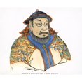 thumbnail image 1 of Kublai Khan. Nmongol Khan And Founder Of Mongol Dynasty In China. After An Antique Chinese Engraving. Print, 1 of 3