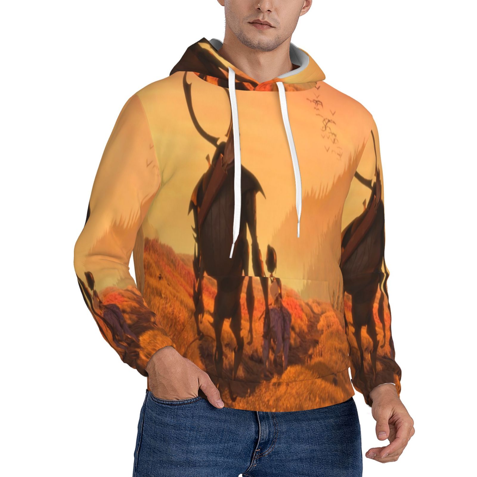 Kubo And The Two Strings Hoodies Stylish LongSleeve with Pocket