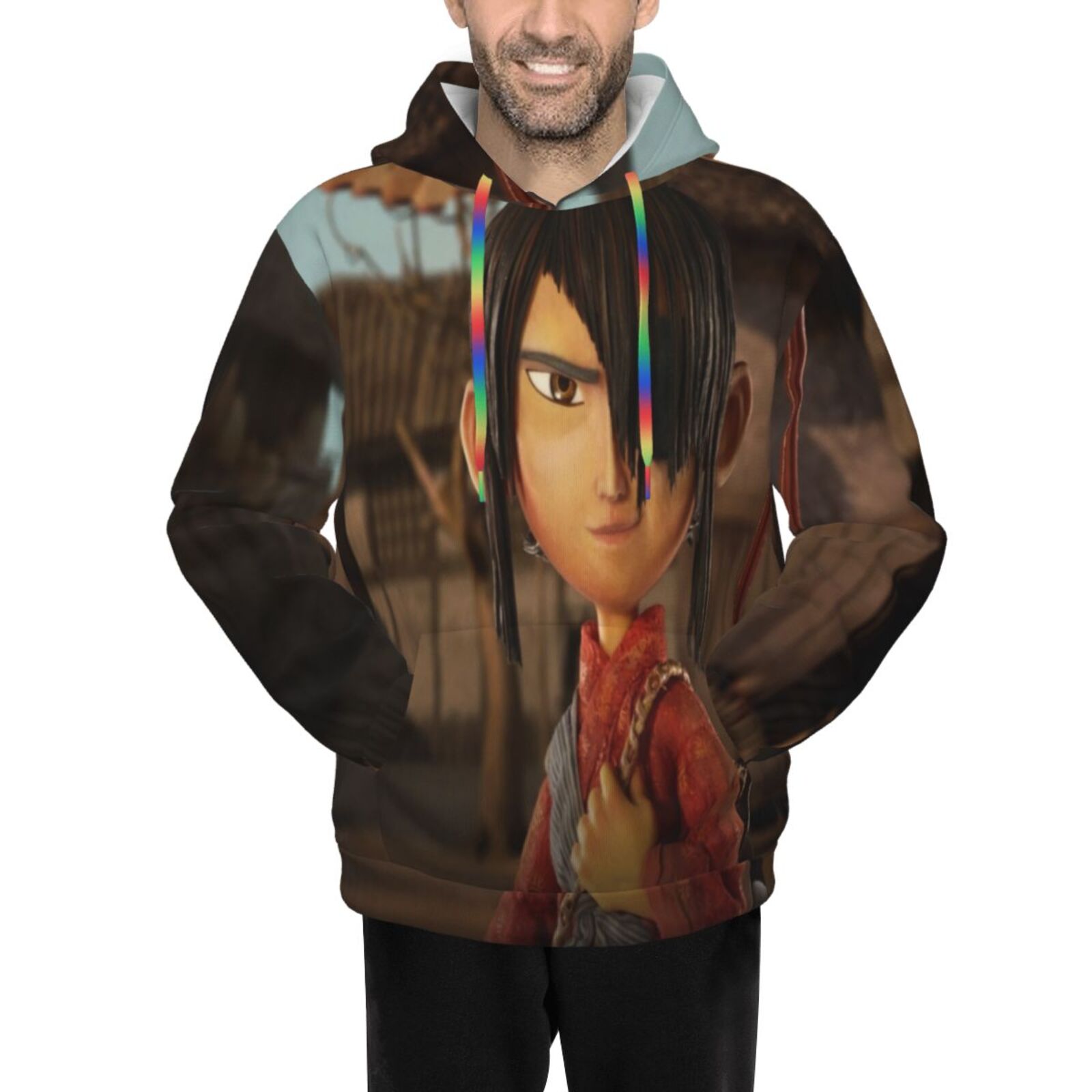 Kubo And The Two Strings Hoodies Stylish LongSleeve with Pocket