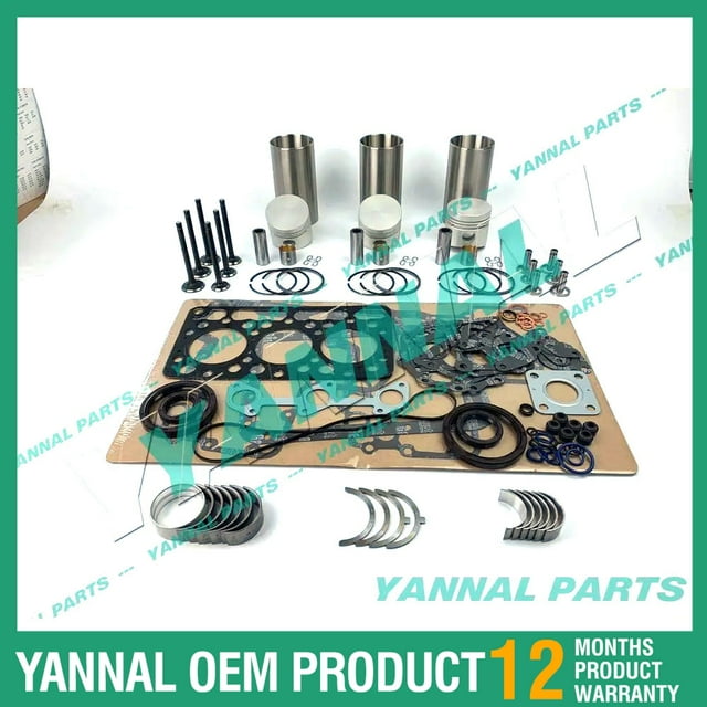 Kubota D750 D750B Engine Overhaul Rebuild Kit For Bobcat B5200 B71