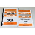 thumbnail image 1 of Kubota L235 L275 Tractor Service D1102 D1302 Engine Service Manual Set Ovhl, 1 of 11