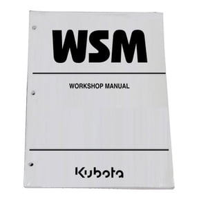 Kubota L2900, L3300, L3600, L4200 Tractor Workshop Repair Service Manual - Part Number # Kubota 9789711610