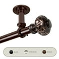 thumbnail image 1 of Kubrik Ceiling 1" Curtain Rod/ Room Divider 160-240 inch - Bronze, 1 of 2