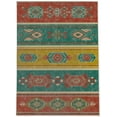 thumbnail image 1 of Kucci Green & Red Area Rug by Kavka Designs, 1 of 1