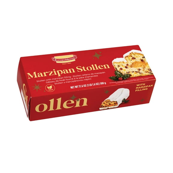Kuchenmeister Marzipan Stollen in Gift Box, 17.5 Ounce