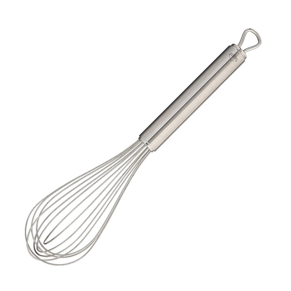 Küchenprofi 10-Inch Stainless Steel Whisk – Metal Hand Whisk for Eggs, Batter, and Dough, Silver
