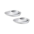 thumbnail image 1 of Küchenprofi Set of 2 White Porcelain Egg Cups with Oval Base – Elegant Holders for Hard or Soft-Boiled Eggs, 3.5" x 4", 1 of 4