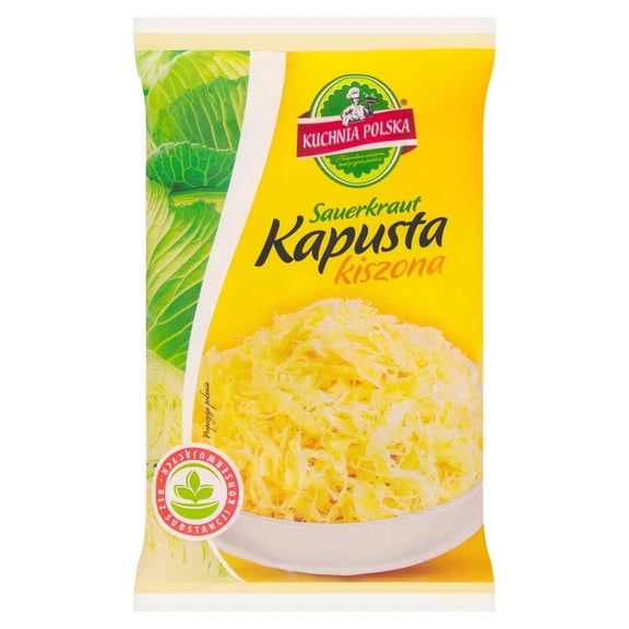 Kuchnia Polska Sauerkraut 520G, Imported from Britain