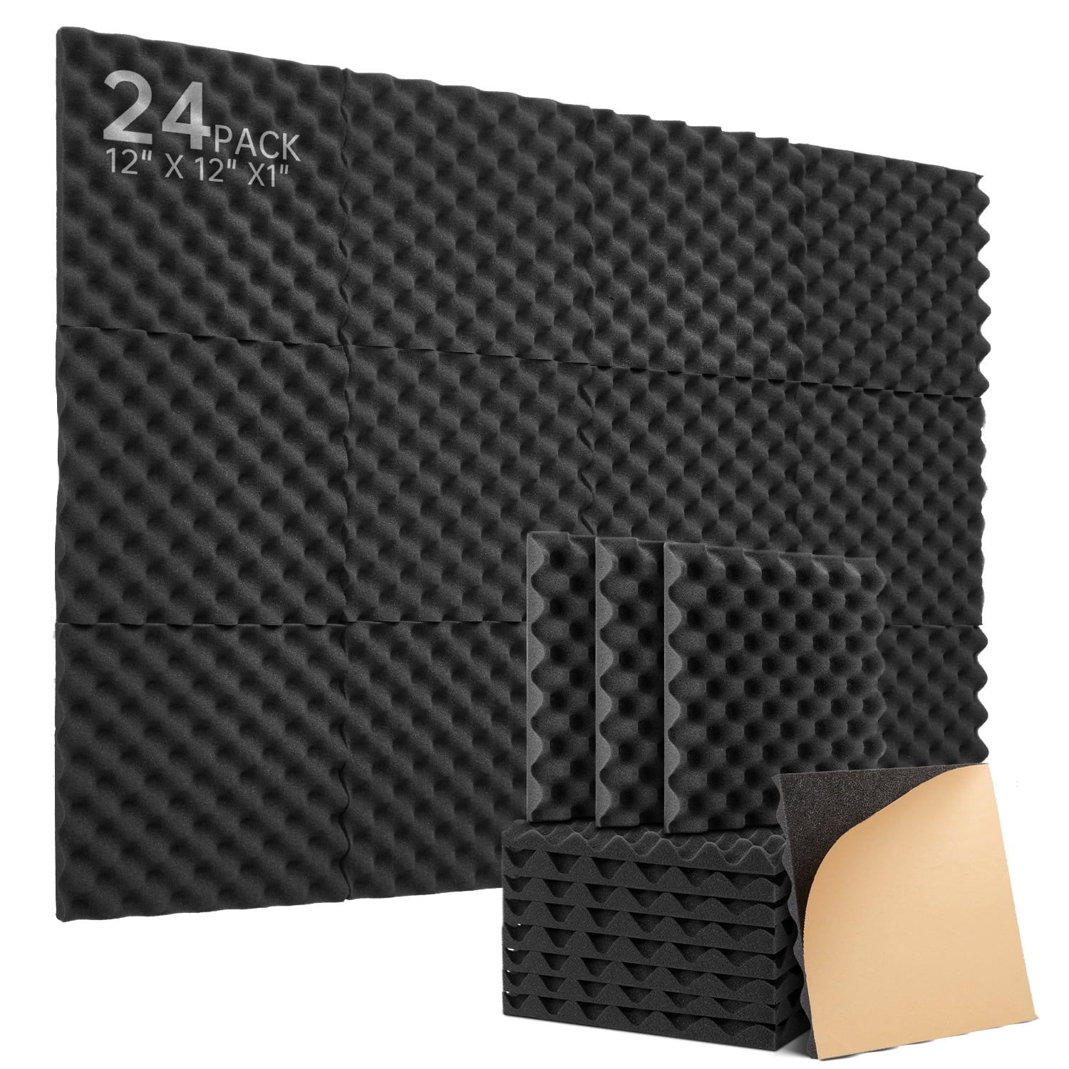 Practical Soundproofing Foam Egg Crate Acoustic Sound Absorbing Car  Insulation