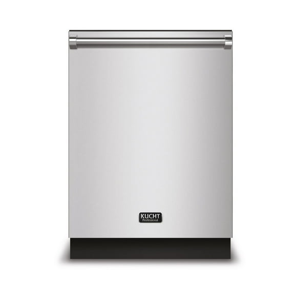 Kucht Professional 24" Stainless Steel Top Control Dishwashers in Silver
