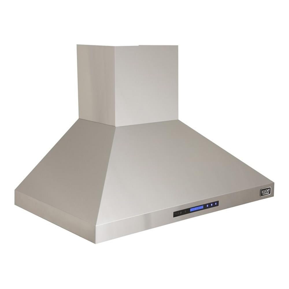 Kucht 48" Stainless Steel Wall Mounted Range Hood with LED Lights