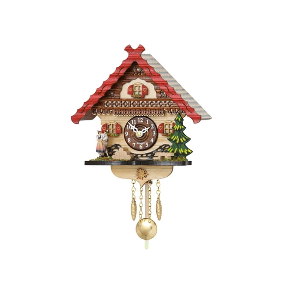 Kuckulino Black Forest Clock with quartz movement and cuckoo chime  TU 2057 PQ