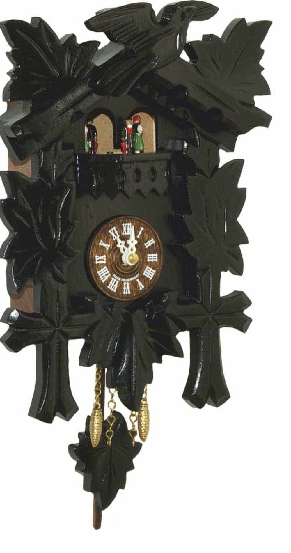 Kuckulino Black Forest Clock with quartz movement and cuckoo chime