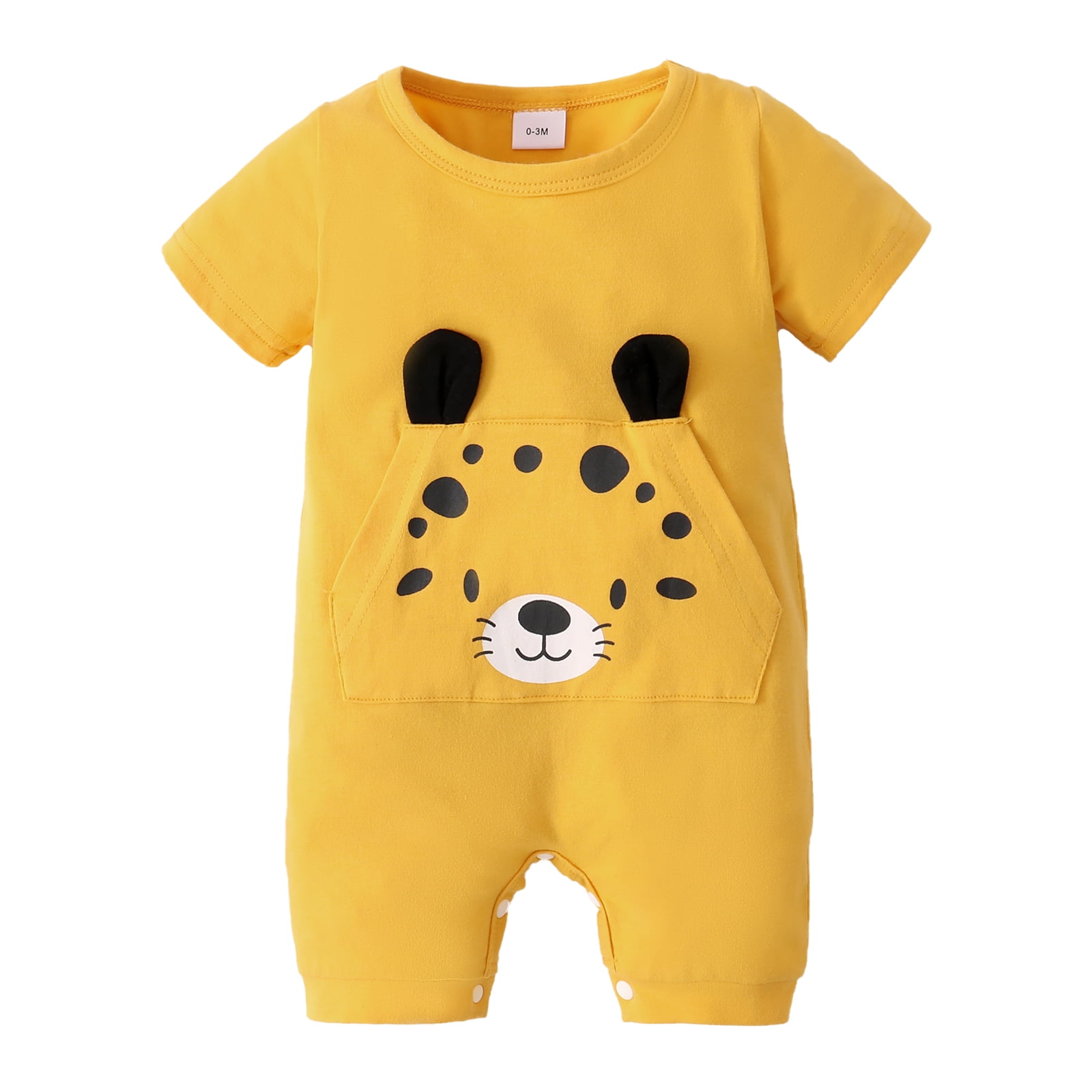 Kucnuzki Infant Baby Boy Clothes 3 Months Spring Summer Bodysuit 6