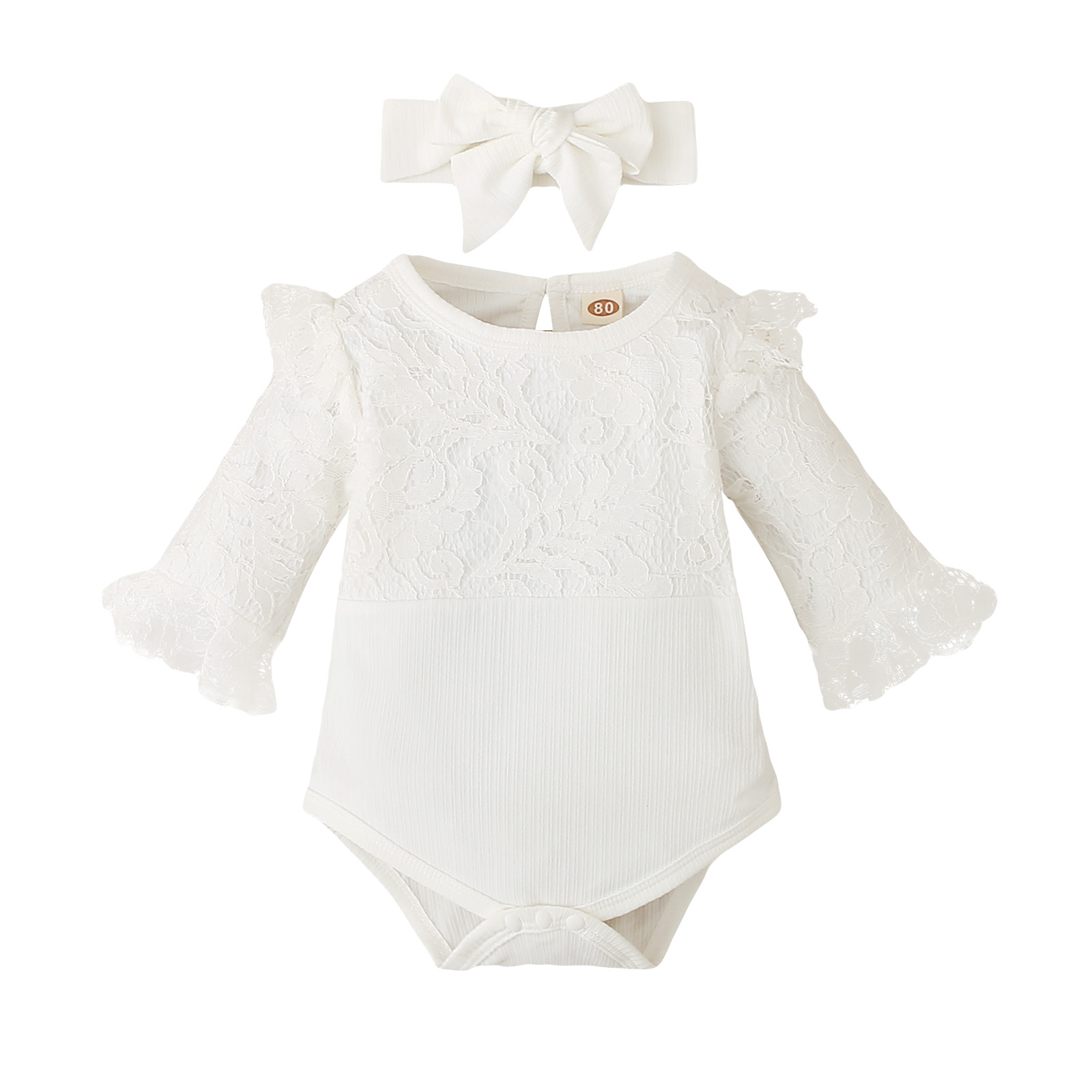 Kucnuzki Infant Baby Girl Clothes 12 Months Summer Bodysuit 18 Months