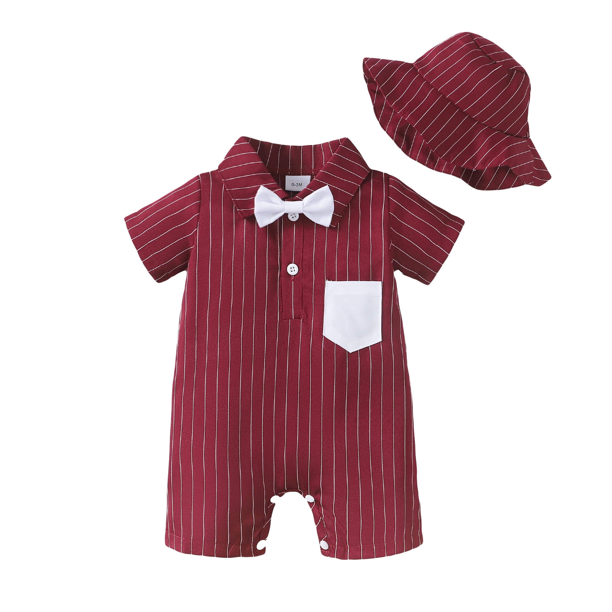 Infant Baby Boy Jumpsuit 3cs Set