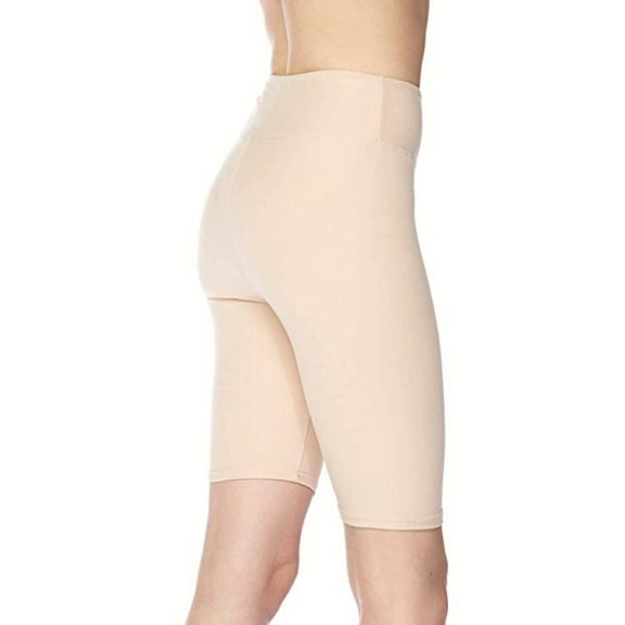 Kuda Moda Women 3 inch High Waist Bike Short Biker Shorts Ultra Soft Peach Skin Yoga Sports Legging Pants