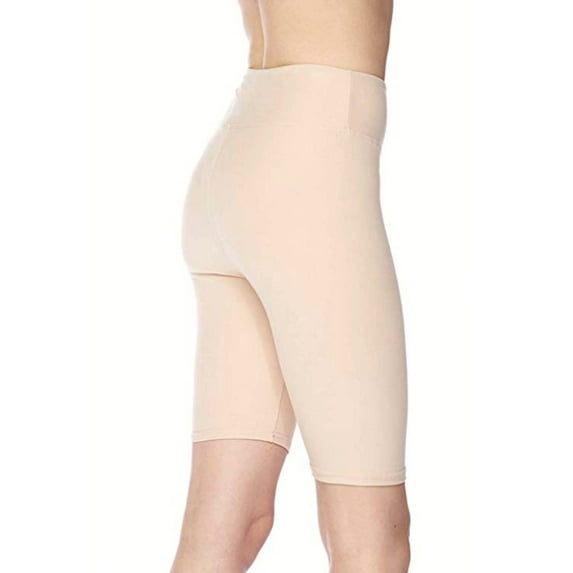 Kuda Moda Women 3 inch High Waist Bike Short Biker Shorts Ultra Soft Peach Skin Yoga Sports Legging Pants