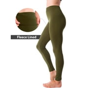 Kuda Moda Women Winter Warm Fleece Lined Thick Brushed Full Length Leggings Thermal Legging Pants