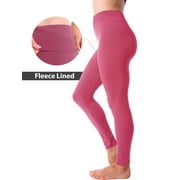 Kuda Moda Women Winter Warm Fleece Lined Thick Brushed Full Length Leggings Thermal Legging Pants