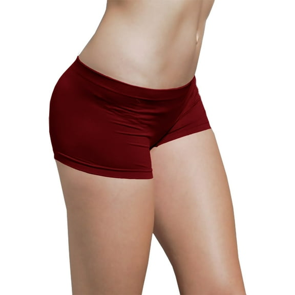 Kuda Moda Women’s Seamless Safety Shorts – Soft Stretch Boyshort Underskirt Panties