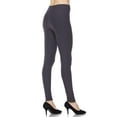 thumbnail image 1 of Kuda Moda Women's Ultra Soft Peach Skin Full Length Ankle Legging Pants, 1 of 6