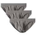 thumbnail image 1 of Kudavo Men's Bikini Underwear,Soft Comfortable,Breathable & Cool,3‑Pack,Size M, 1 of 8