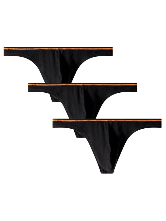 Men's Thong G-String Underwear,Men's Hot Thong G-String Brief Underwear,Stretch and All-day Comfort Large Size