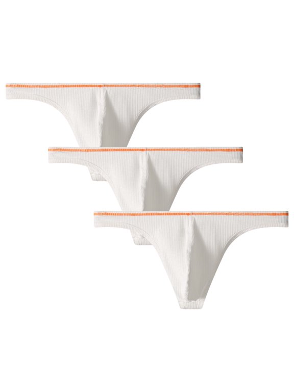 Men's Thong G-String Underwear,Men's Hot Thong G-String Brief Underwear,Stretch and All-day Comfort Large Size