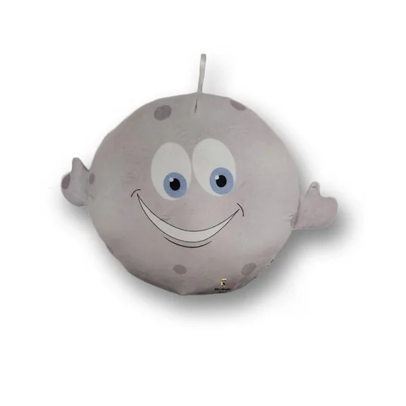 Kuddl Toys Planet soft toys(Moon-Grey)