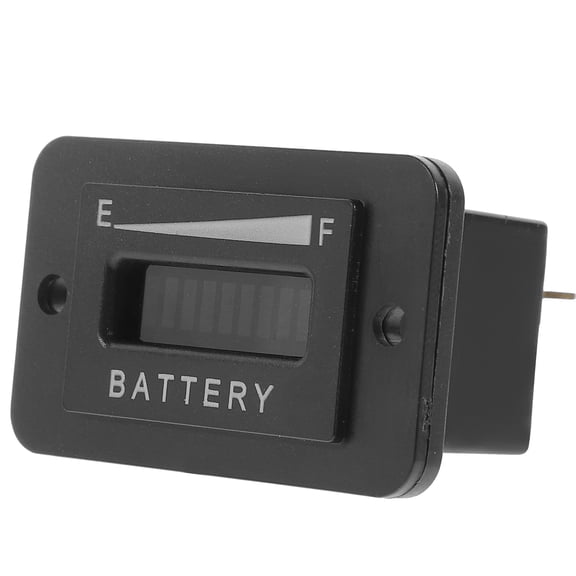 Kudiqi 1pc Digital Display Battery Power Indicator Voltmeter Battery Voltmeter Meter