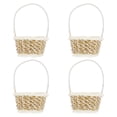 thumbnail image 1 of FOMIYES 4Pcs Light Brown Hand-Woven Storage Baskets for Home Flower Arrangement and Decoration, 1 of 6