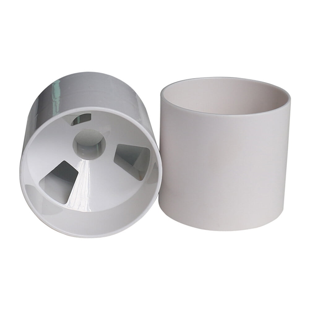 Kudiqi 4pcs Golf Hole Practice Putting Green Yard Training Aids White