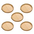 thumbnail image 1 of Kudiqi 5Pcs Small Rattan Wicker Serving Basket for Fruit and Vegetables, 1 of 5