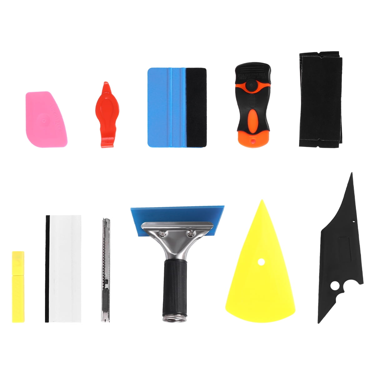 Kudiqi Vinyl Car Window Tint Kit with Squeegee \u0026 Scraper