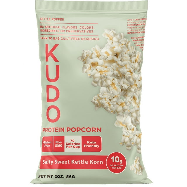 Kudo KettlePopped Protein Popcorn Nothing Artificial GuiltFree