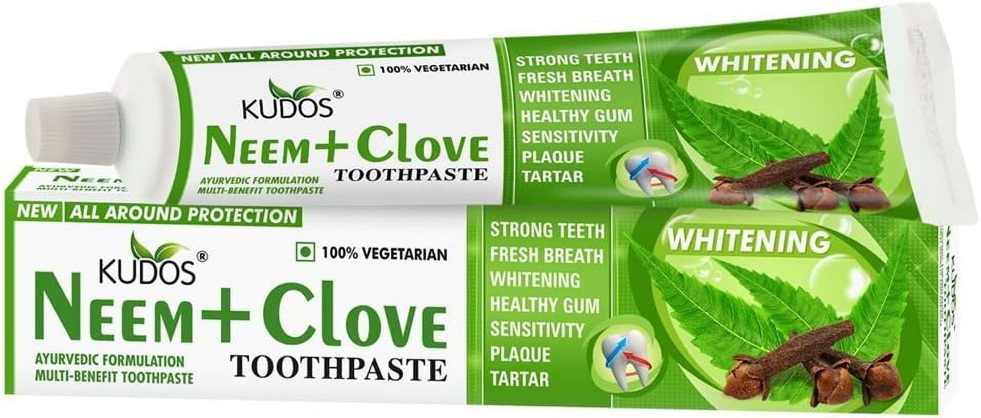 Kudos Neem + Clove Toothpaste 100g - Walmart.com