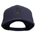 thumbnail image 1 of Kudu Antelope Embroidered Solid Cotton Twill Pro Style Cap - Navy OSFM, 1 of 5