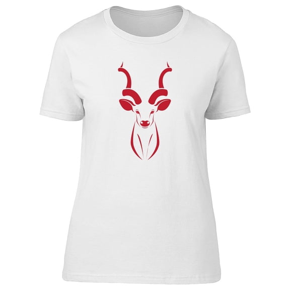 Kudu Red Brush T-Shirt Men -Image by Shutterstock, Male 3X-Large