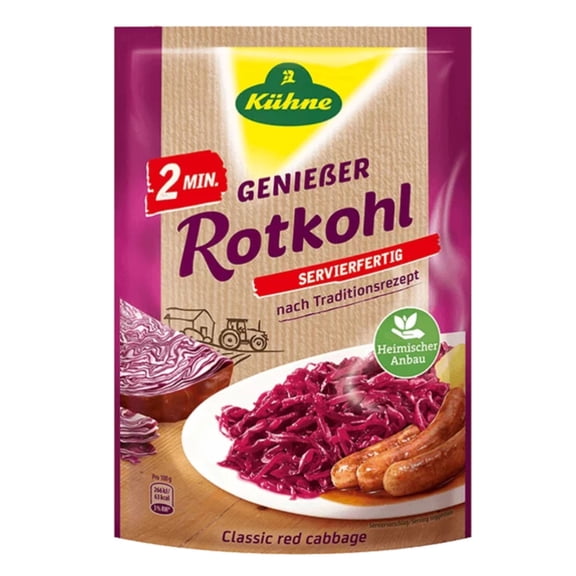 Kuehne Red Cabbage 2 Minutes 400g